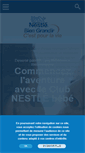 Mobile Screenshot of bebe.nestle.fr
