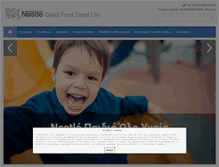 Tablet Screenshot of nestle.gr