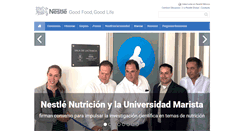 Desktop Screenshot of nestle.com.mx